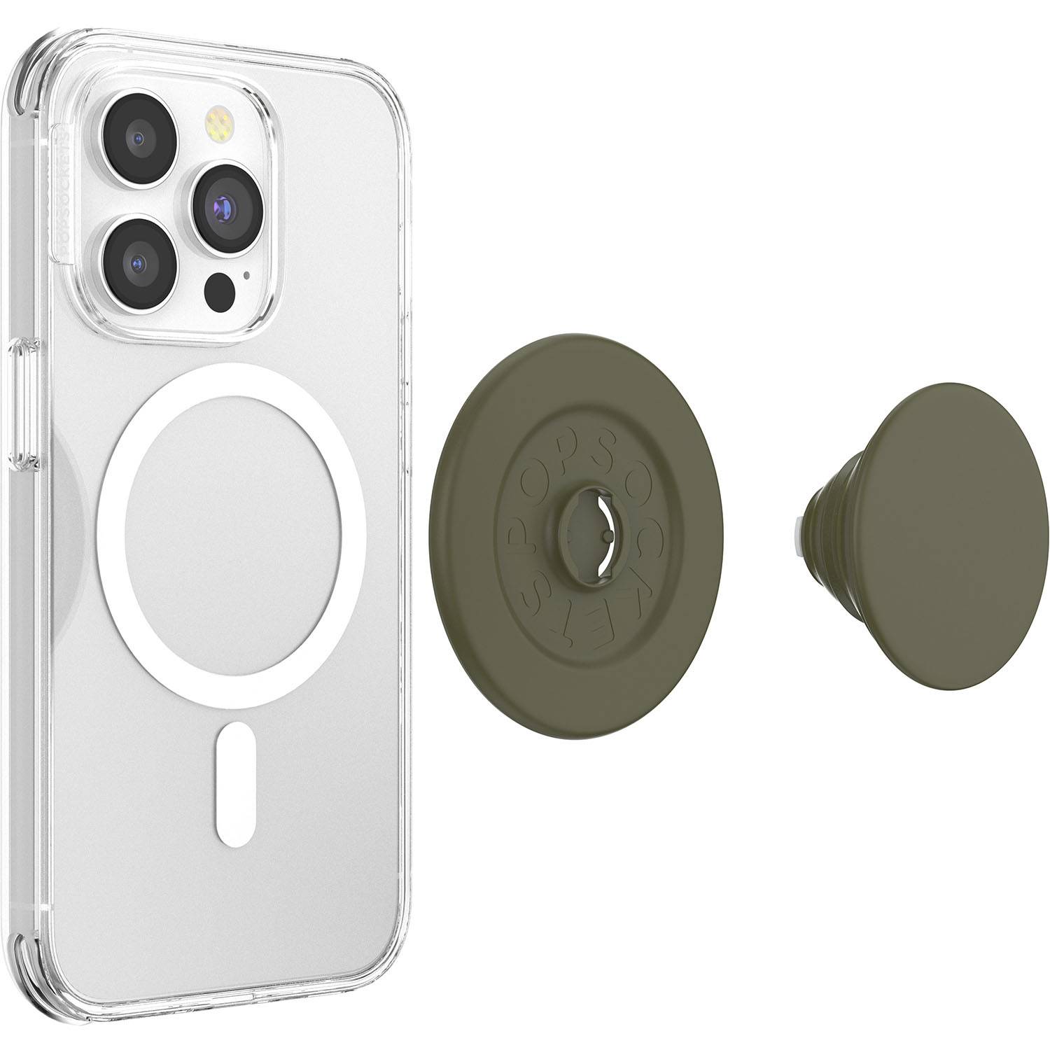 PopSockets PopGrip Soft Touch MagSafe Hållare/ställ Universal - Fatigue