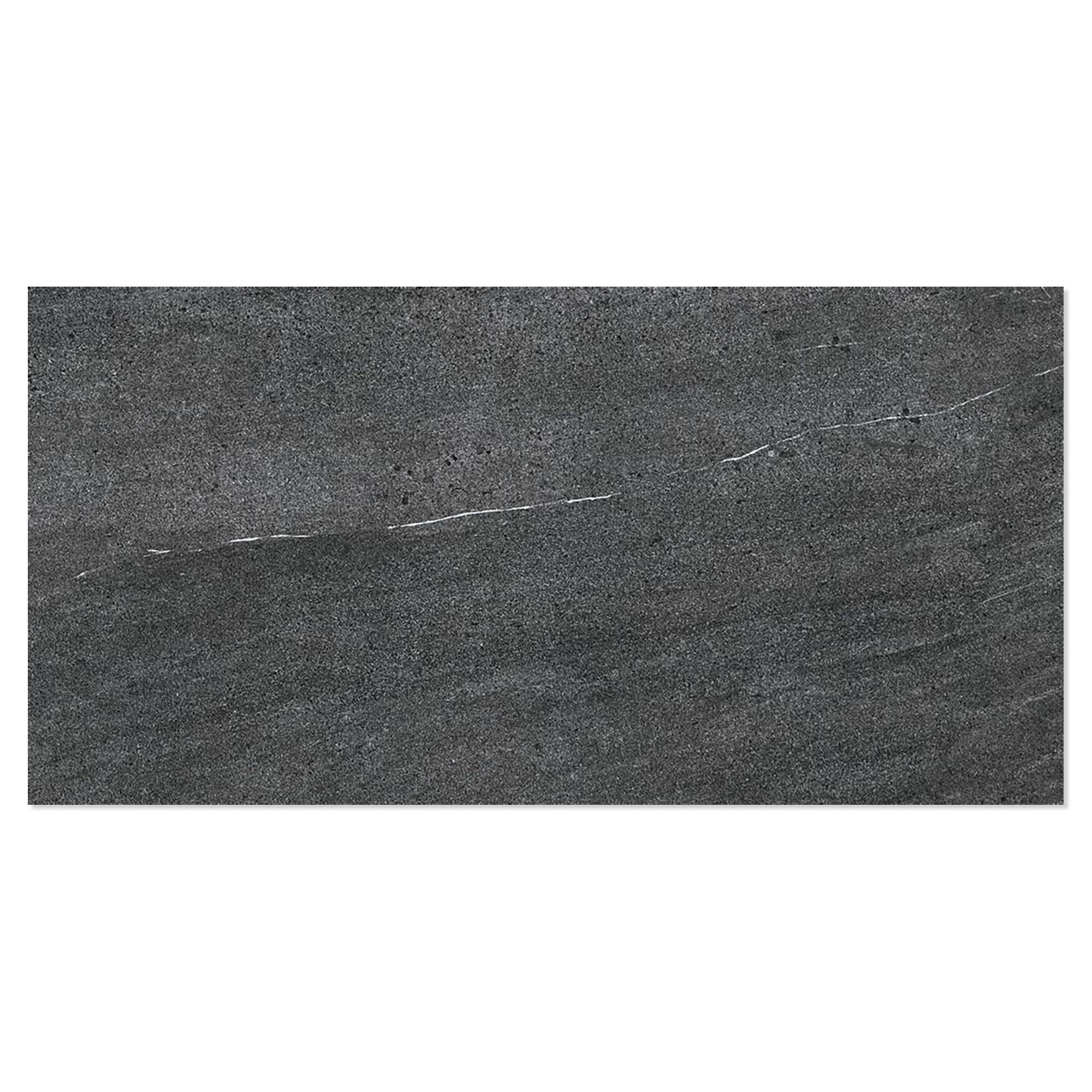 Klinker Kalkora Svart Matt 40x80 cm