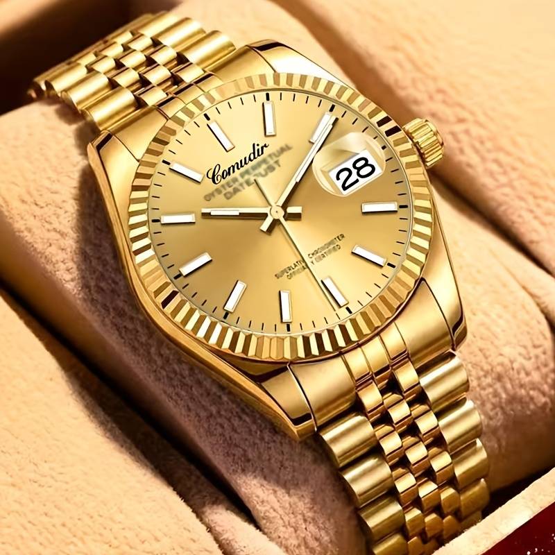 2026 New Luxury Business Fully Automatic Movement Watch, Men's Fashion Trend Simple Versatile Business Women, Men's Watches, Suitable For Holiday Gifts.
