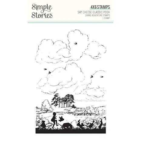Simple Stories Clear Stamps - Say Cheese Classic Pooh Grand Adventure