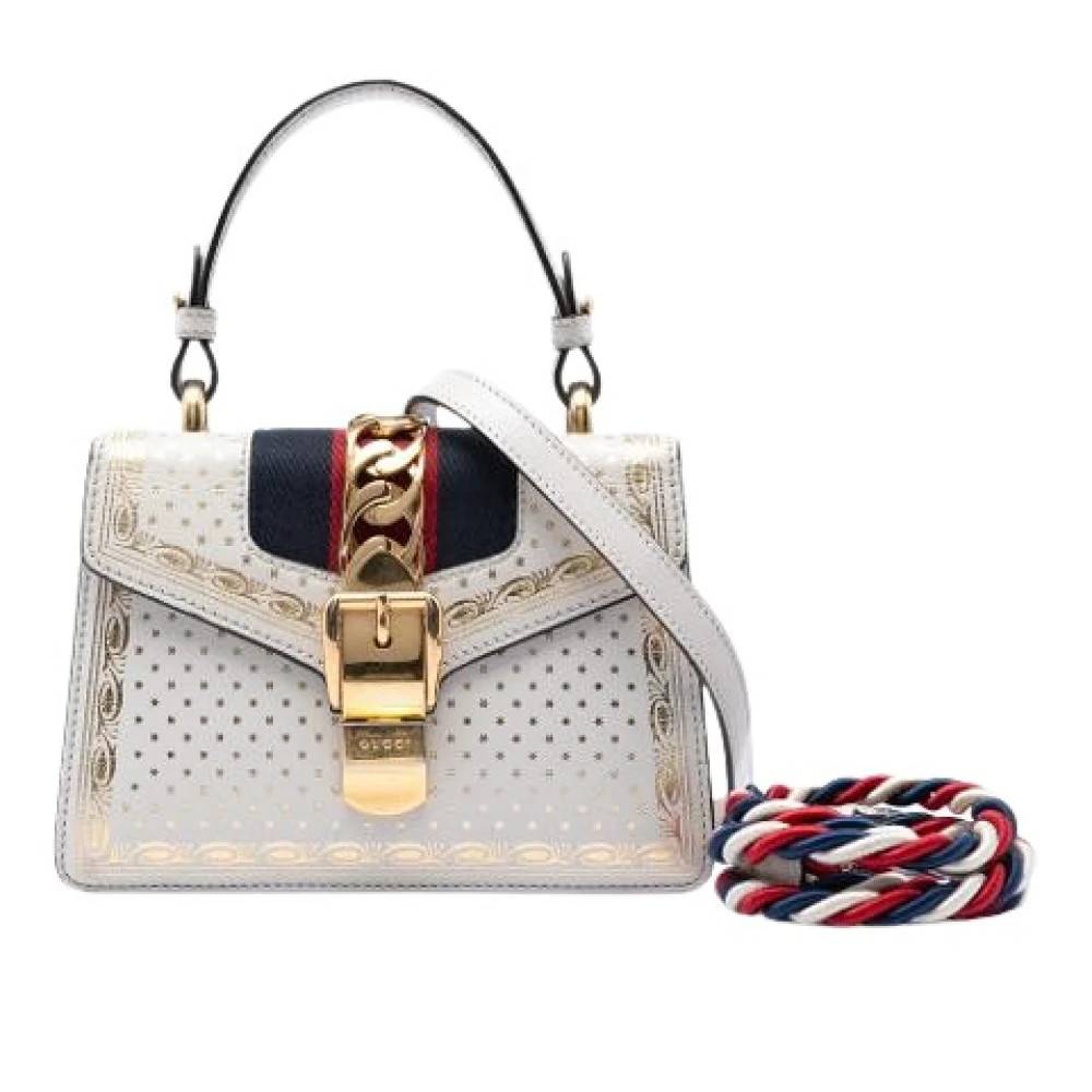 Gucci Vintage - Pre-owned Sylvie Handväska Vintage - Dam - ONE Size - Läder
