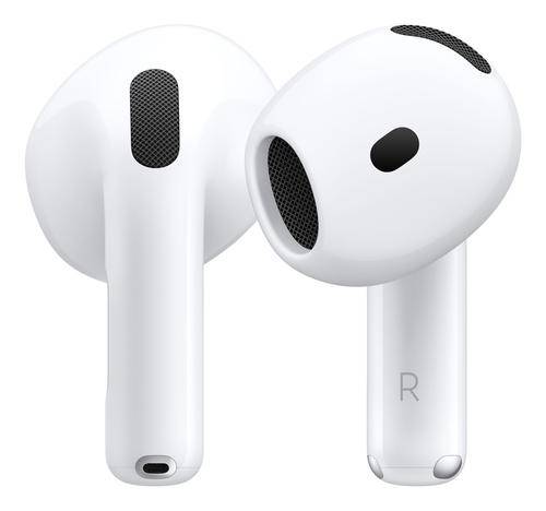 APPLE AirPods 4 with Active Noise Cancellation - True wireless earphones with mic - ear-bud - Bluetooth - active noise cancelling - white