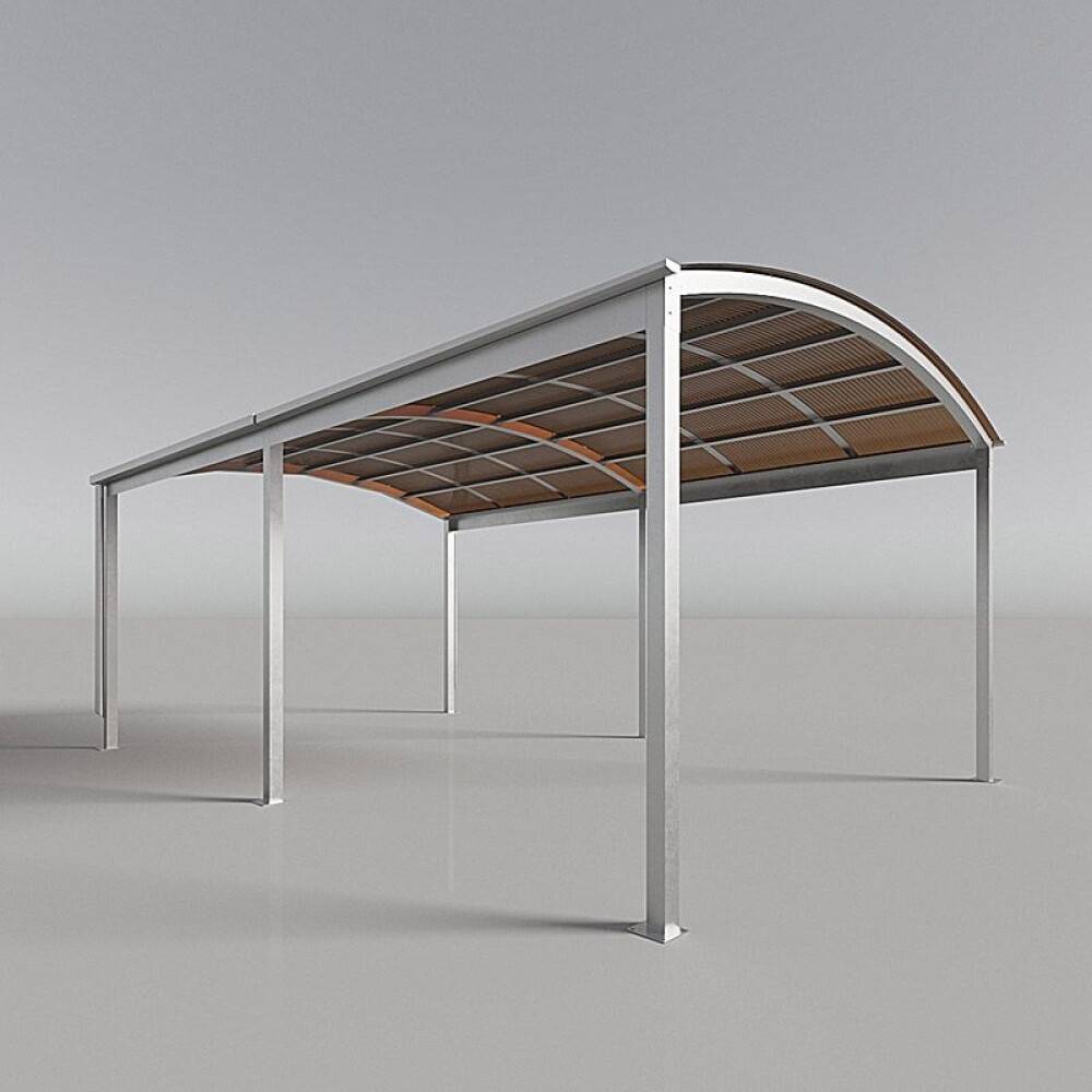 CARPORT GENUA ALLVIEW CASA SINGEL 19,2M²