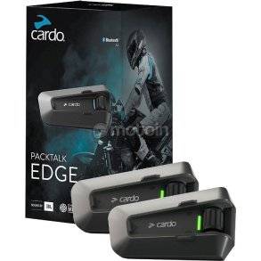 Cardo intercom Packtalk Edge Duo. Mesh og JBL højtalere. Dobbelt sæt.