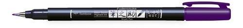 Tombow - Brush pen Fudenosuke hard purple 19-WS-BH18