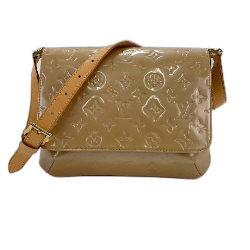 Louis Vuitton Vintage Pre-owned Vintage Skuldertaske - Vintage - Dame - Beige - ONE SIZE - Uld