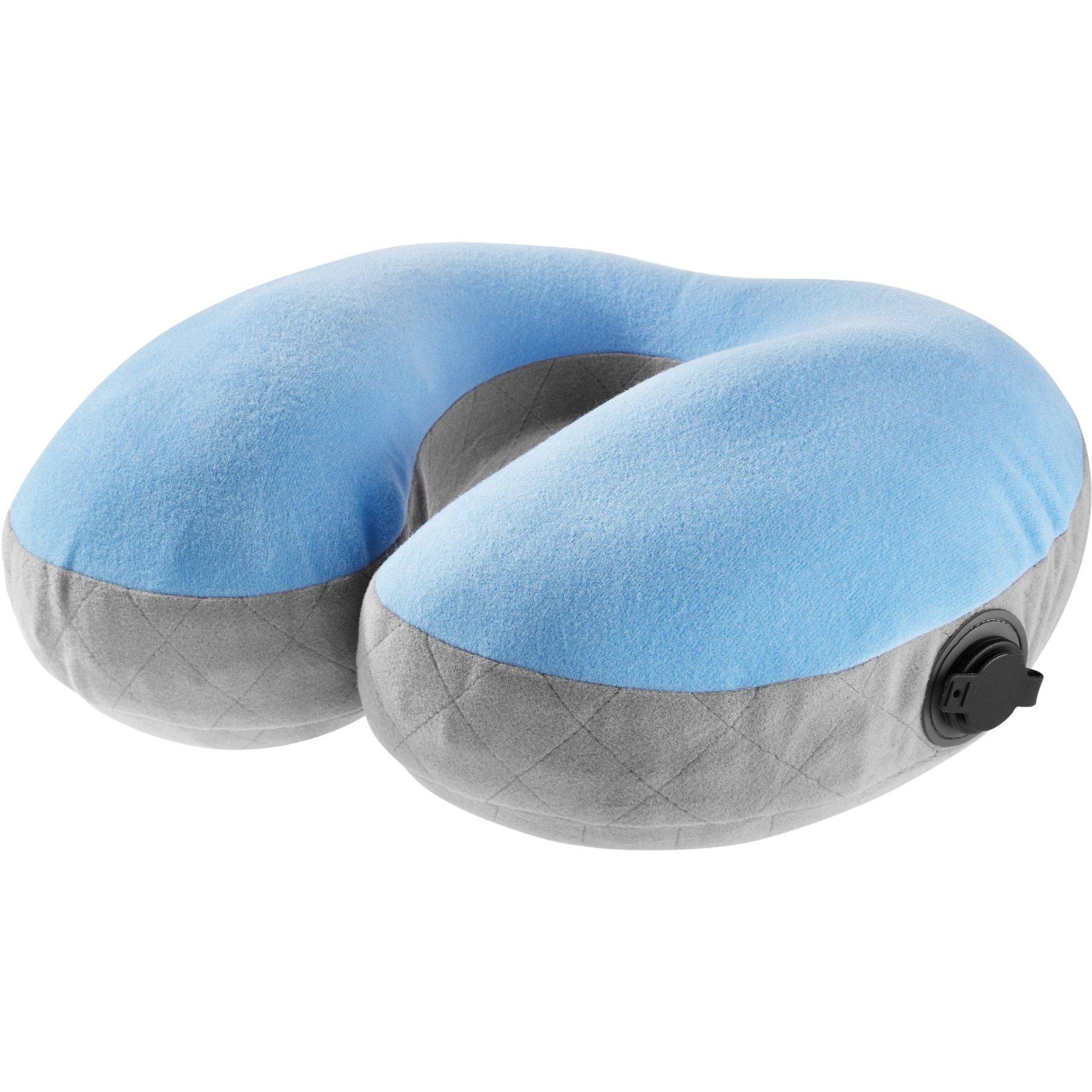 Cocoon U-shaped Neck Pillow, Pude, ljusblå/grå
