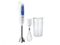 (ComputerSalg) Braun Multiquick 3 Vario MQ 3005 WH Cream - Stavblender - 700 W - hvid/blå