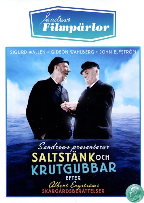 DVD - Saltstänk och Krutgubbar (Gideon Wahlberg) (1946) (Beg)