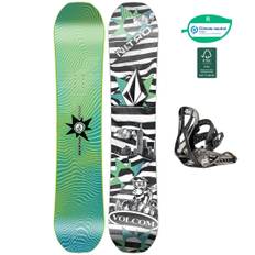 Nitro Snowboardpaket - Ripper Kids X Volcom 86 + Micro Charger XS