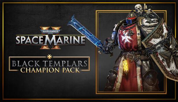 Warhammer 40000: Space Marine 2 Black Templars Champion Pack (PC) - Standard