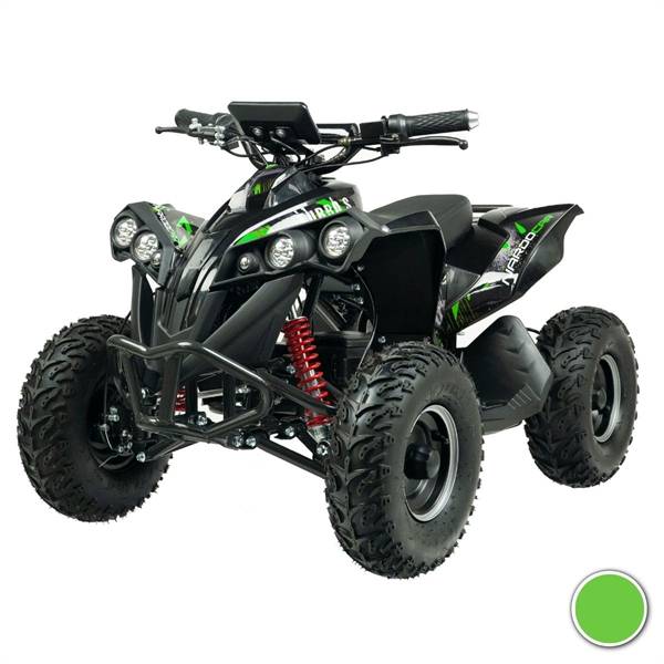 Mini EL ATV Turbo S Brushless 1200W - Grön