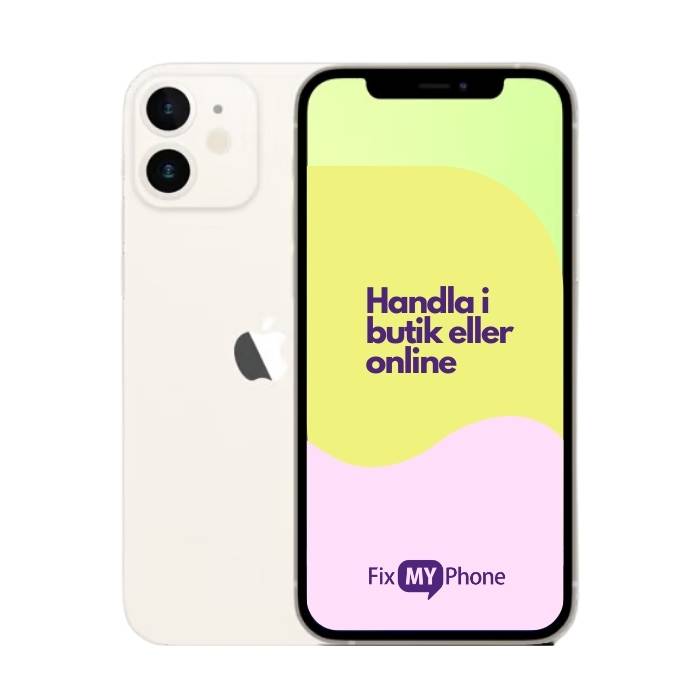 iPhone 12 Mini Begagnad Vit 256 GB Premium
