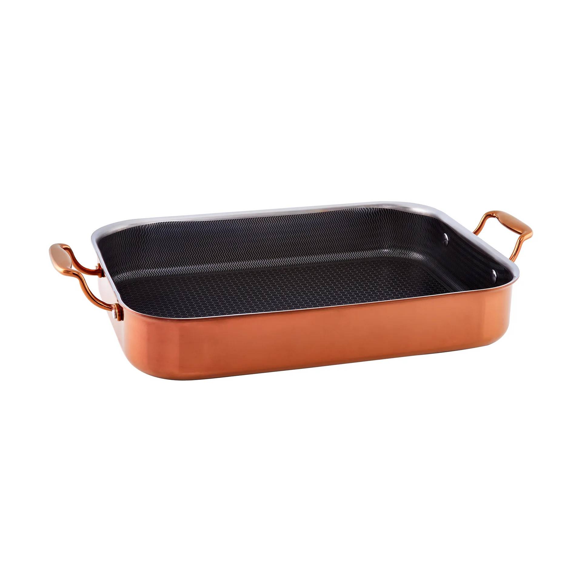 Hâws Hâws Santo roaster ugnsform hybrid coating rose gold 31x25 cm - Orange