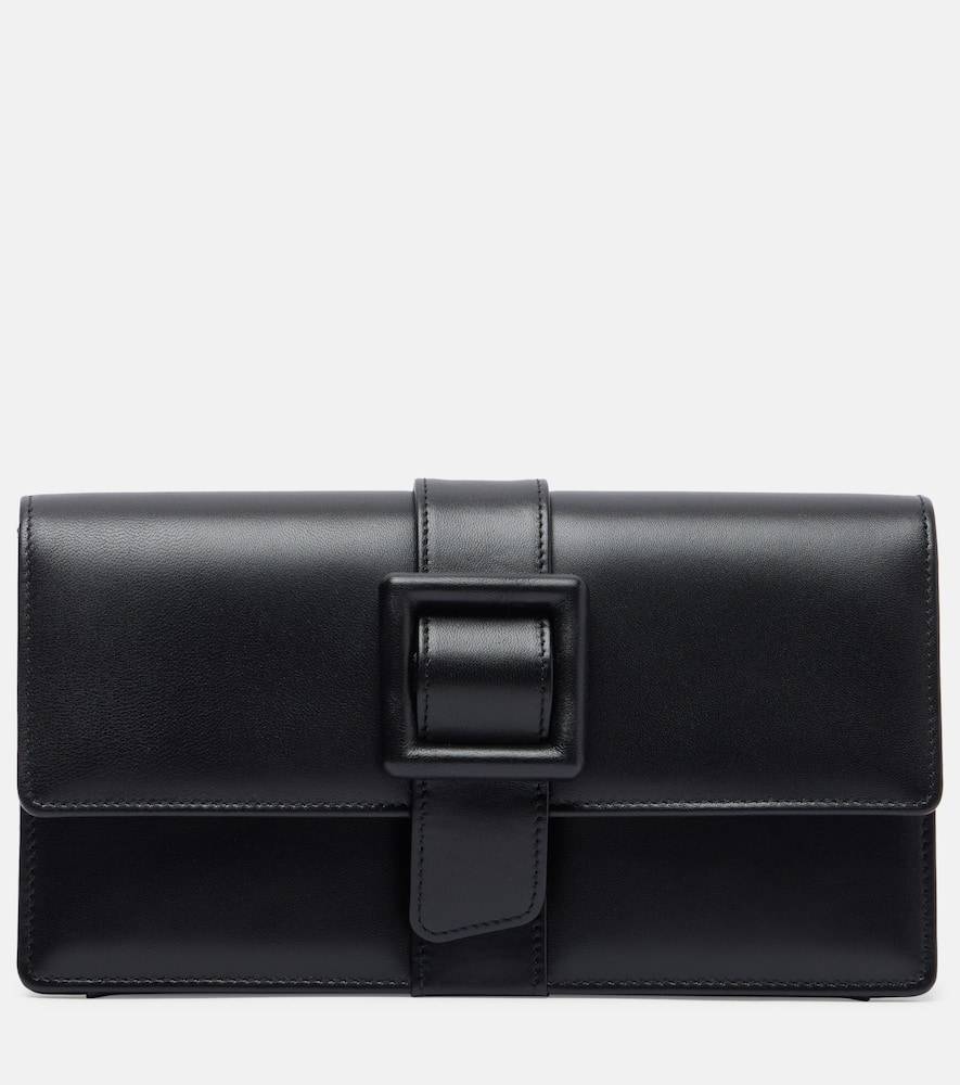 Manolo Blahnik Clutch Maygot de piel - negro - Talla Única
