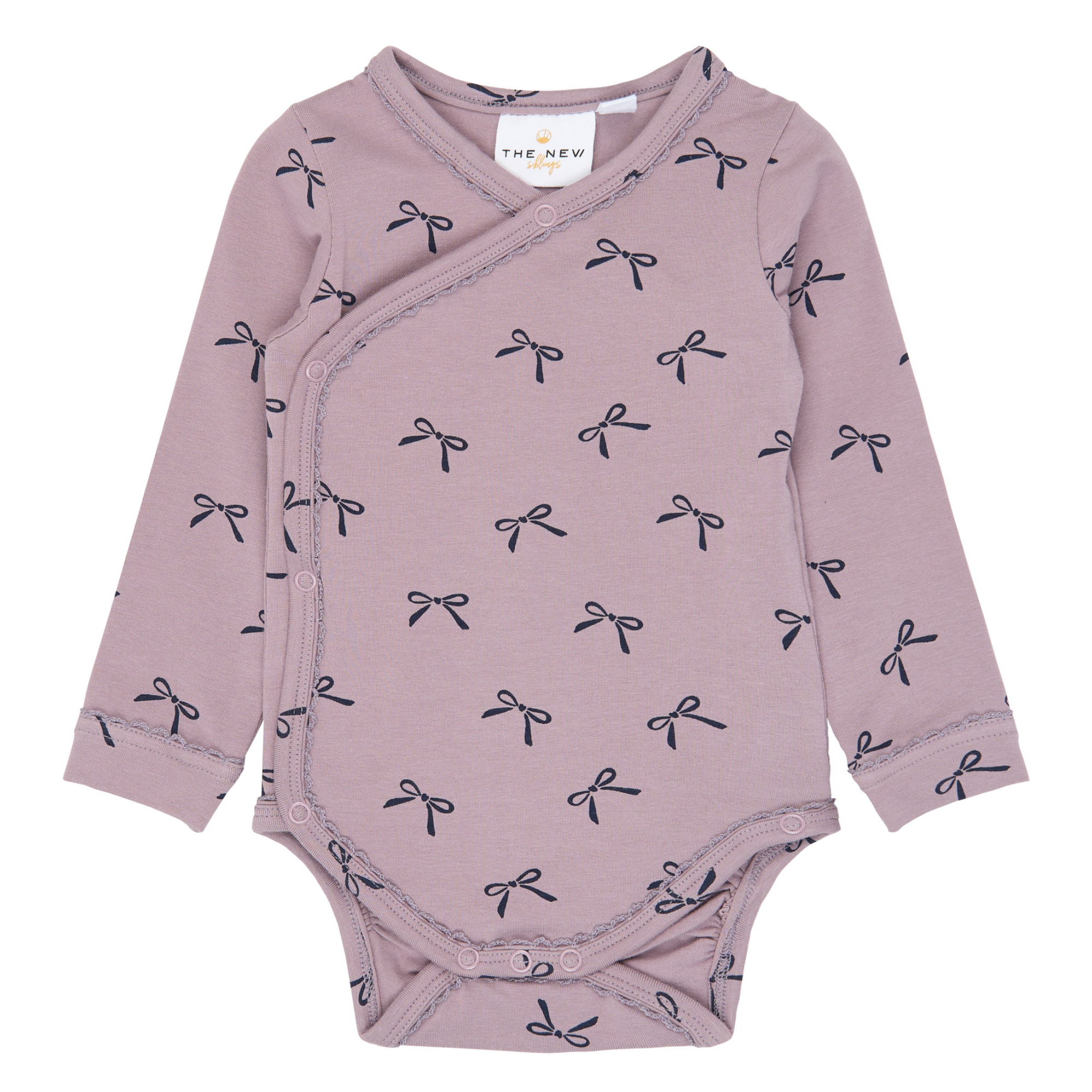 THE NEW Siblings - Nova LS Wrap Body, TNSB7247 - Elderberry AOP - 50