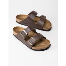 Birkenstock - Arizona regular - Bruna slip in sandaler storlek 40 - Dark Brown (40)