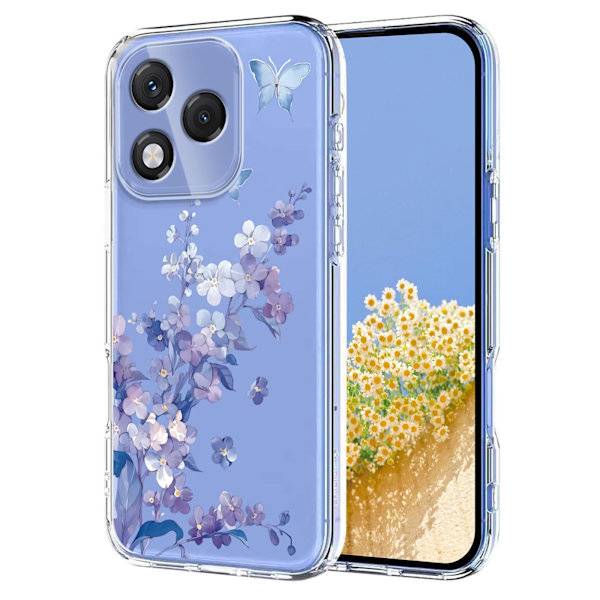 Honor 400 Lite Skal Med Tryck Blommor