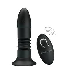Anal Plug With 4 Vibration & 4 Thrusting Modes