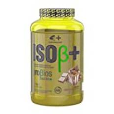 4 Sport Nutrition Iso+ with Probiotics - Förpackning om 1 x 2000g - Whey Protein Isolate - Muscle Building - Vassleproteinisolat - Muskelbyggande Protein Pulver med Probiotika (Chocolate Mousse)