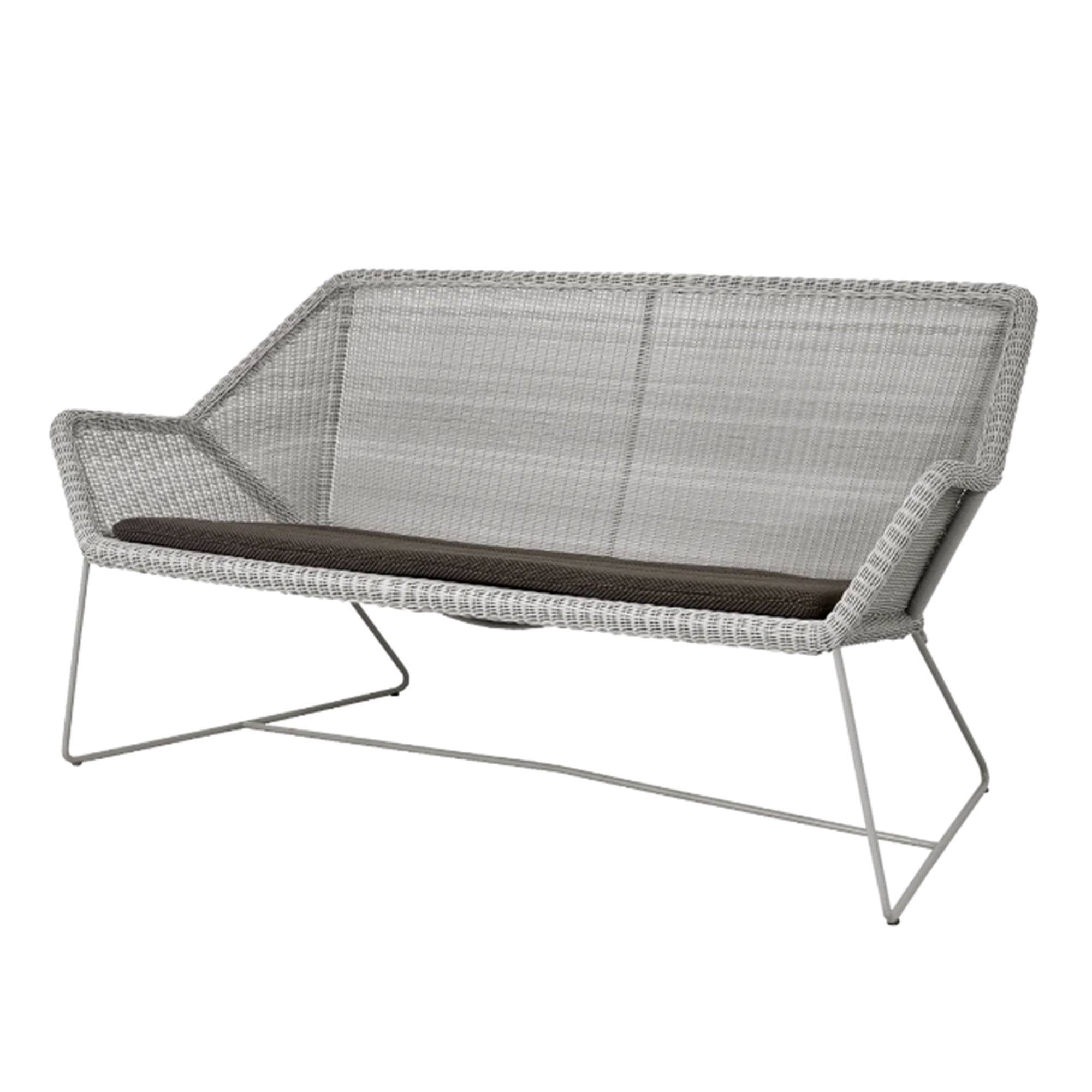 Breeze Loungesofa Taupe Dark grey, Cane-line Focus.