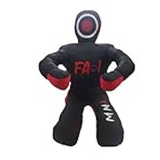 MMA Wrestling Brottningsdummy, kasta, boxning, övning, karate, judo, BJJ, premiumduk, sittande, kanvas - OFYLLD (59 tum)