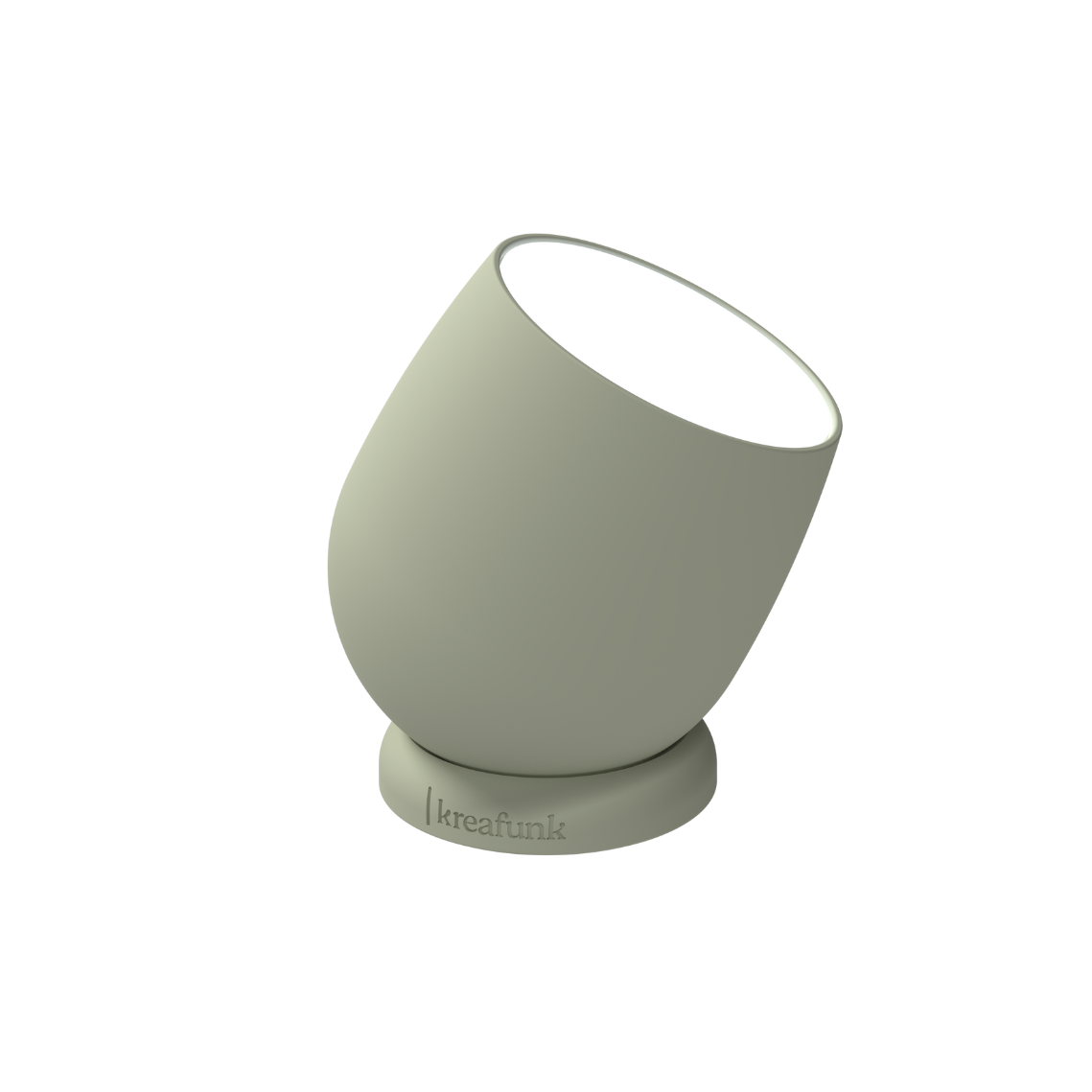 GlowTouch - Dimmbar Trådlös Bordslampa med Touchkontroll - Mjukt Vitt