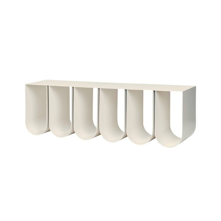 Kristina Dam Studio Böjd Vägghylla Beige