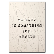 Inner Balance Plakat 35x50 cm (B3) / Ingen ramme