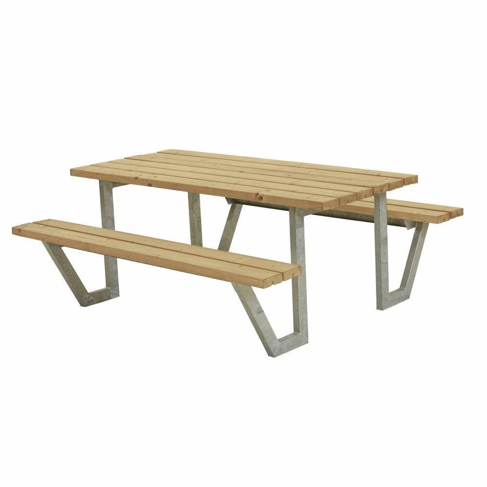 Wega Bord-/Bænkesæt i ThermoWood 177 cm.