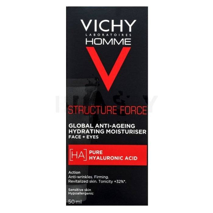 Vichy Homme Structure Force Complete Crema Idratante Anti-Età 50 ml — Crema viso uomo