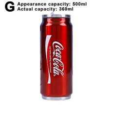 350Ml/500Ml Coca Cola Kande, Varmt og Koldt Isolering, 304 Rustfrit Stål Termos, Coke Gigant Vandflaske, Tilpasset Bil Tra