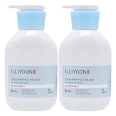 ILLIYOON Ceramide Ato Lotion 334ml – Fragrance-Free Moisturizing Lotion for Sensitive & Dry Skin, Gentle Vegan Korean Body Care 334ml 2pcs
