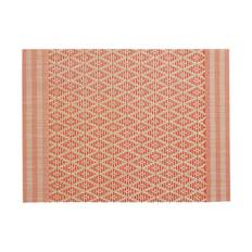 Winkler Kadra Dækkeserviet - 6 stk. - B 33 x L 45 cm - Pvc/polyester - Marmelade