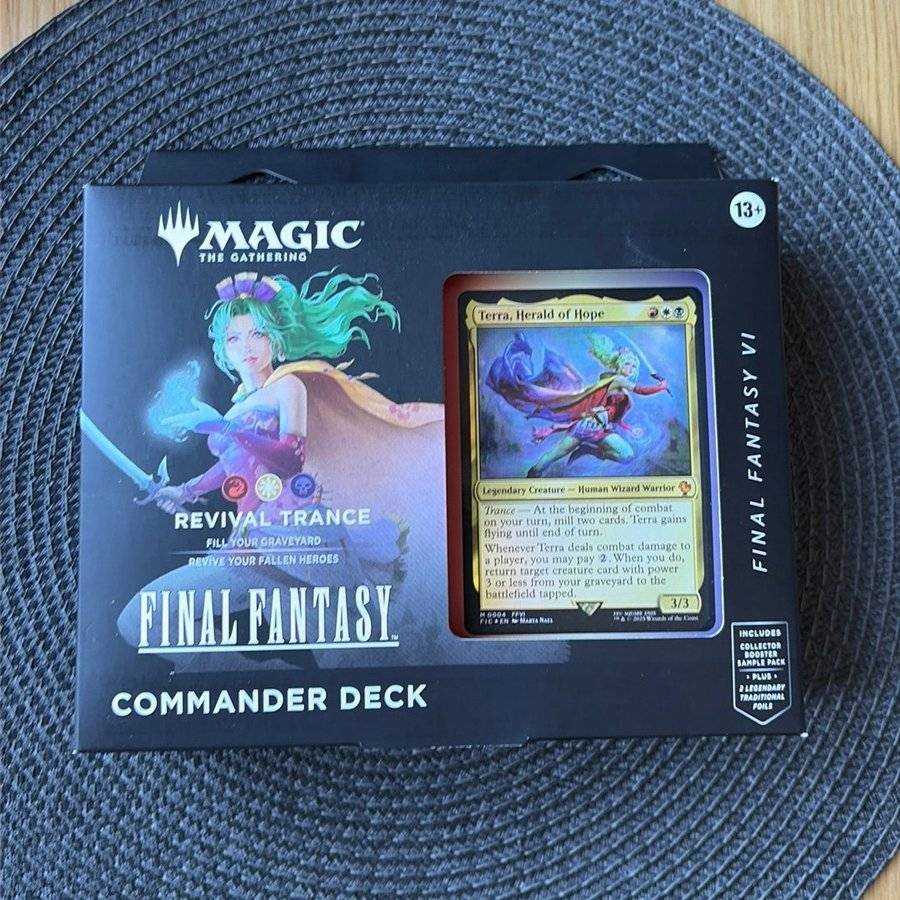 Magic The Gathering Final Fantasy Commander Deck - Revival Trance