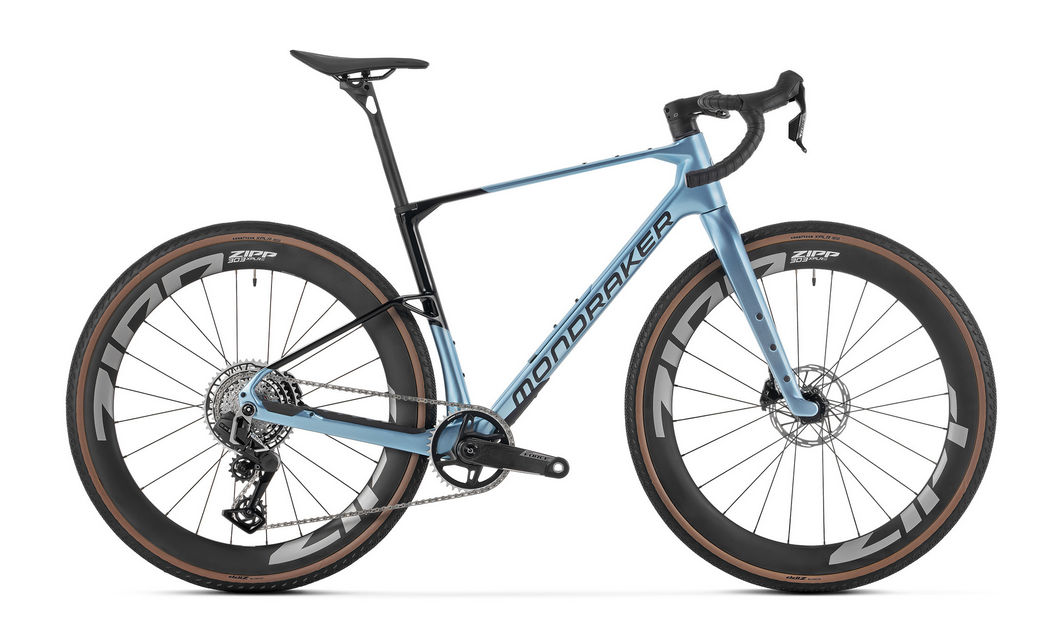 Mondraker Arid Carbon RR 2025 - Sram Force XPLR AXS 1x13sp - Zipp 303 XPLR S - 008 / l / aura blue (l)