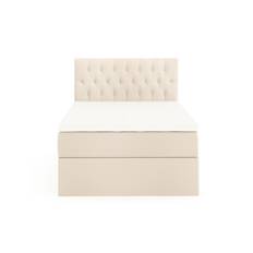 Box Bed Boxy Beige - 140x200 cm Säng med förvaring Drömvik