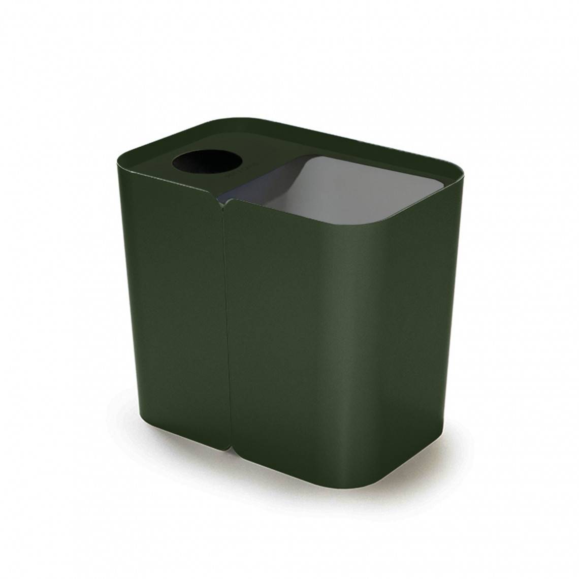 Källsorteringskärl Hold, Utförande PET/Cans & Waste, Färg Skogsgrön