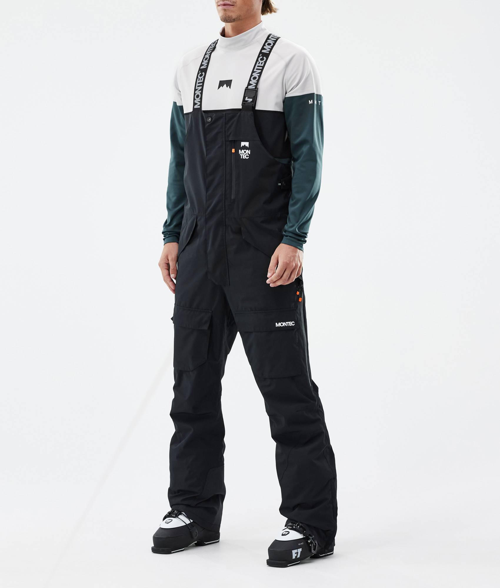 Montec Fawk Skidbyxa Man - Black Shell - Svart