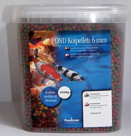 Koi pellets large 5,4L (1650g) Pondgranulat 6mm