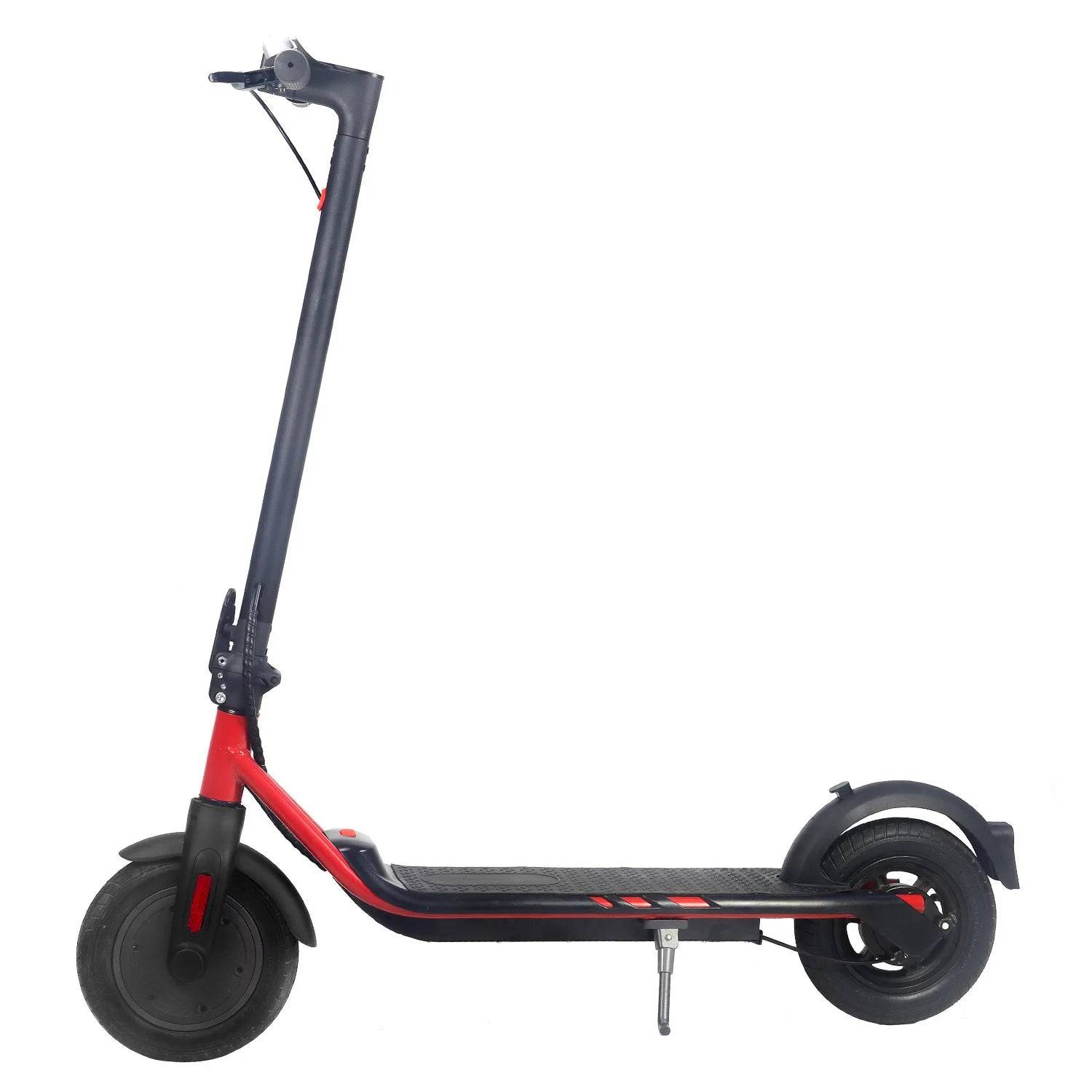 Lightweight High-Speed 2-Wheel Carbon Fiber Electric Scooter Folding Design for Adults and Children - 201–500 W / 36 V / Red|10 inch|280.8wh