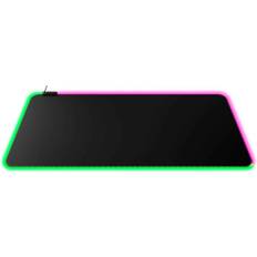 HP HyperX Pulsefire Mat – RGB-musemåtte til gaming – stof (XL)