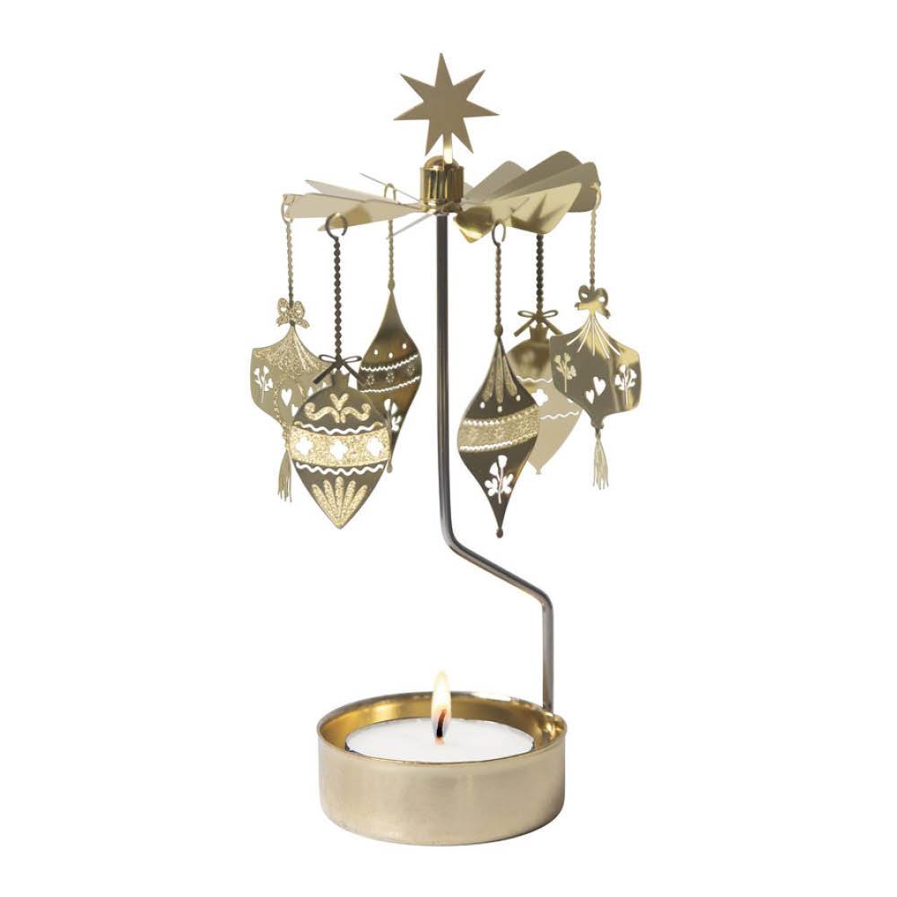 Pluto - Ornaments änglaspel 16 cm guld