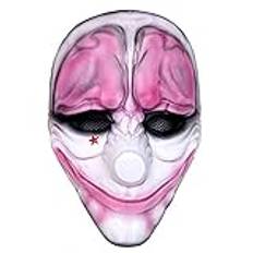 Payday2 Mask, Dallas/Wolf/Chains Airsoft Helansikte Paintball Mask Theme Game Cosplay Mask