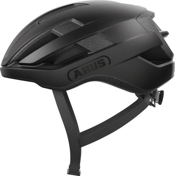 ABUS WingBack cykelhjälm Velvet Black - Hjälmstorlek 51-55 cm - Svart