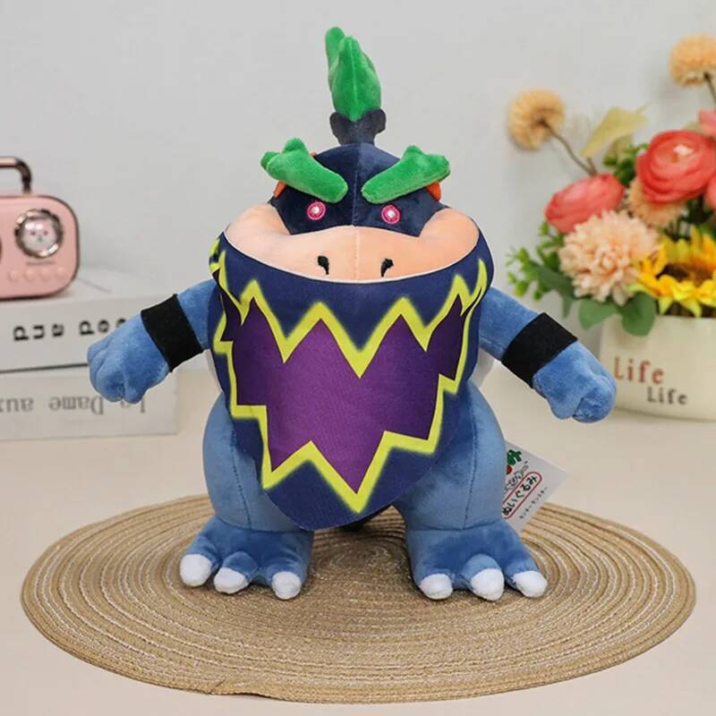 Bowser Koopa Jr Plush Toy Anime Movie Peripheral Plush Doll Toy Wonder Bowser Turtle Plush Toy Birthday Gifts