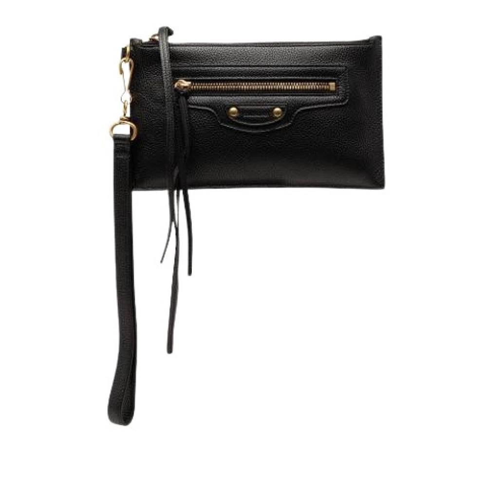 Balenciaga Vintage Pre-owned Vintage Clutch - Vintage - Dame - Sort - ONE SIZE - Læder