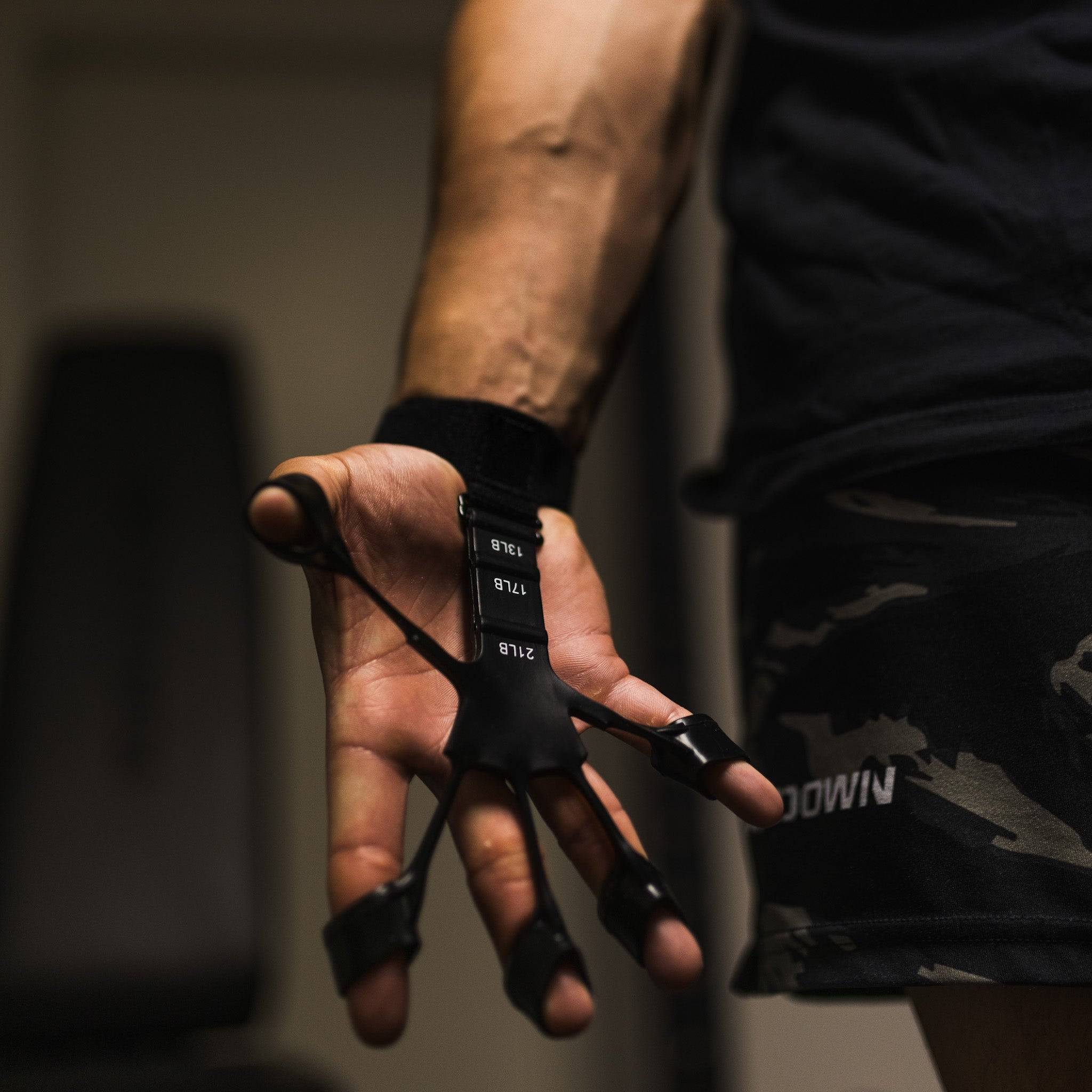 PowerGrip Tränare - Styrketräning för Dina Fingrar - Svart
