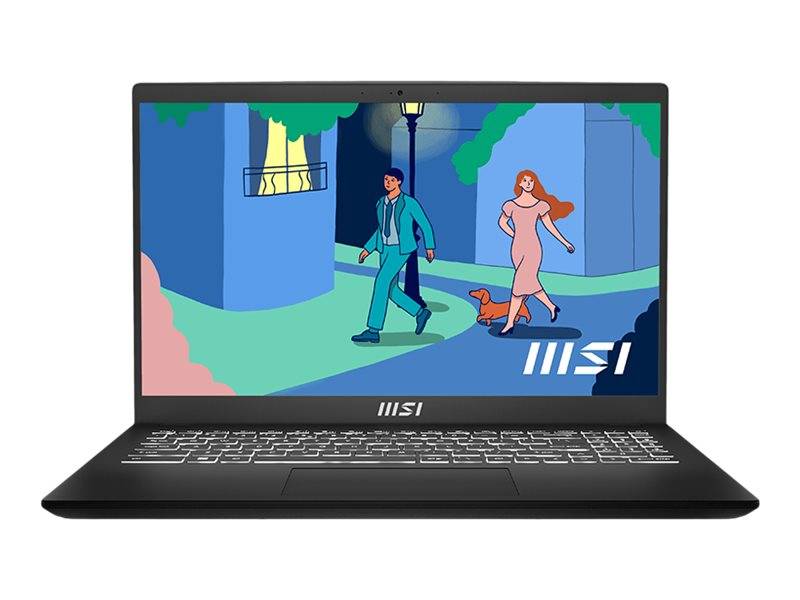 MSI Modern 15 B7M-439NEU 15.6" 1920 x 1080 (Full HD) 7430U 16GB 512GB Radeon Graphics Win 11 Pro - New Open Box --> På lager, levering hos dig 19-08-2026