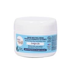 Face and Body Cream Neutral Base - Certified organic - 150ML